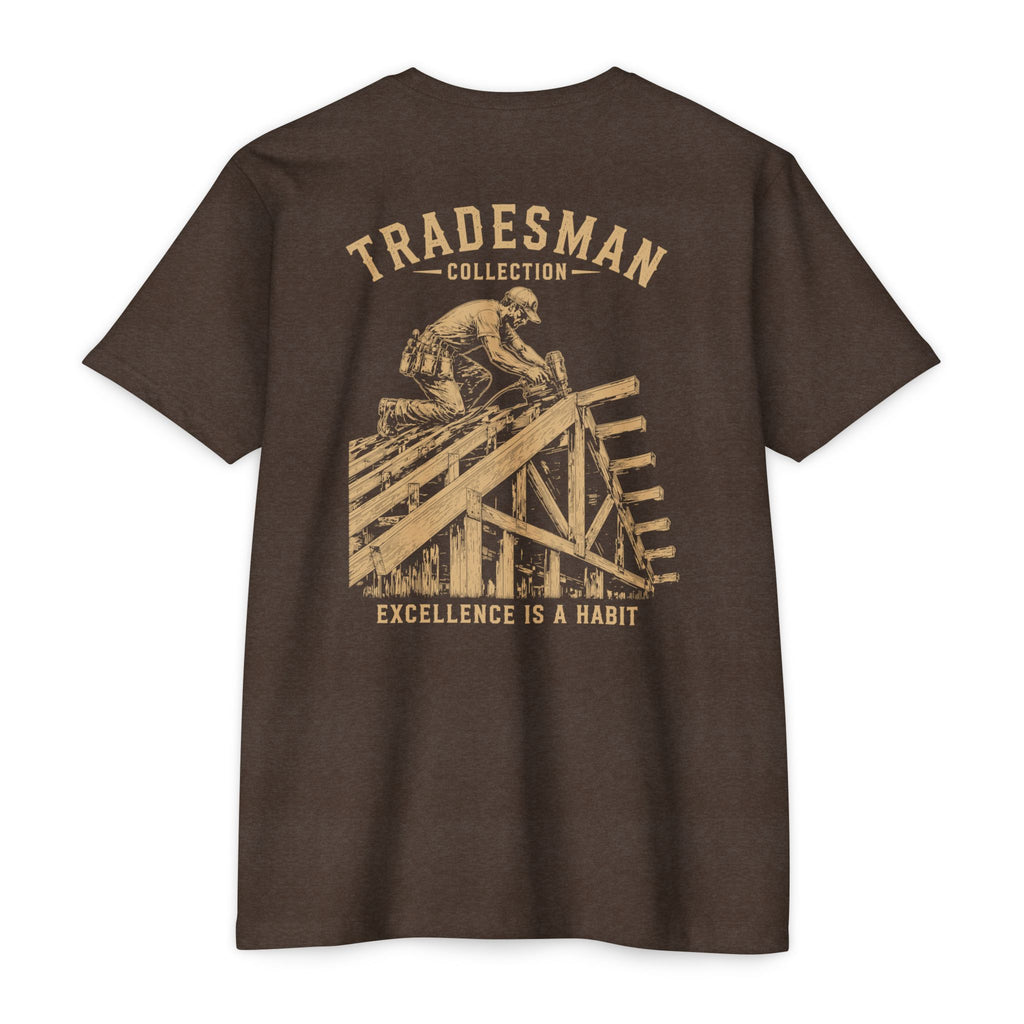 Tradesman Collection Carpenter Graphic T-Shirt | Vintage Construction Tee