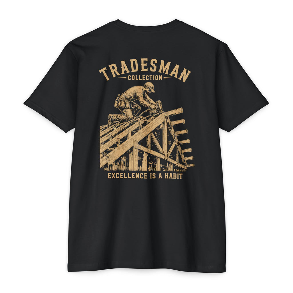 Tradesman Collection Carpenter Graphic T-Shirt | Vintage Construction Tee