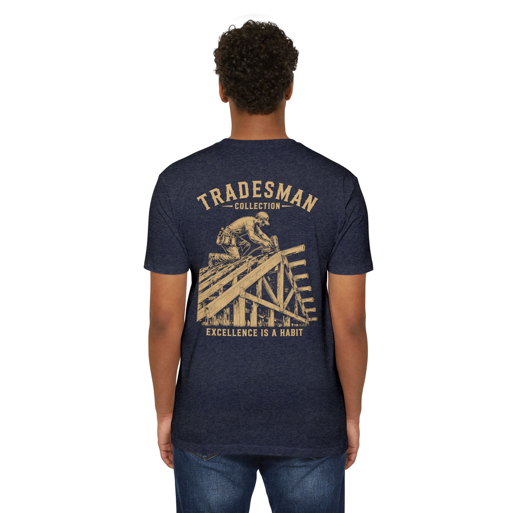 Tradesman Collection Carpenter Graphic T-Shirt | Vintage Construction Tee