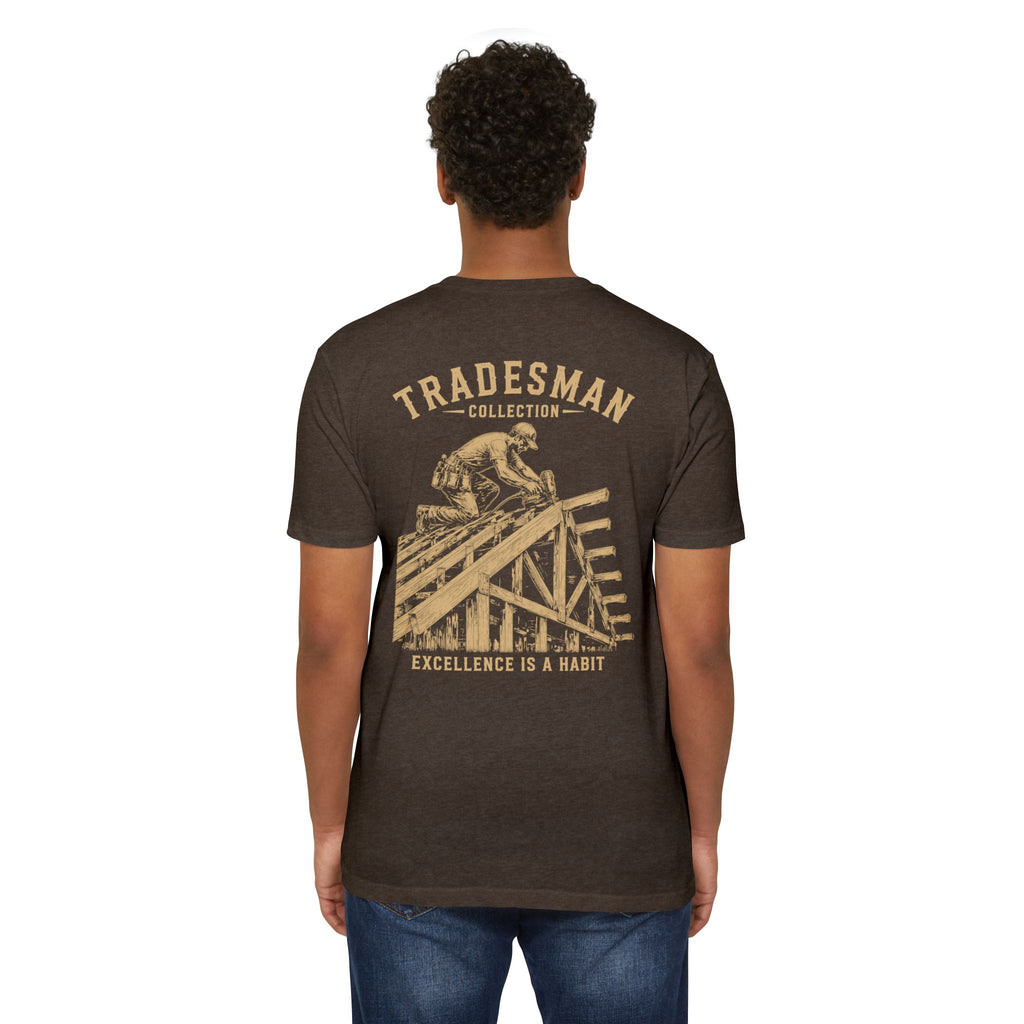 Tradesman Collection Carpenter Graphic T-Shirt | Vintage Construction Tee
