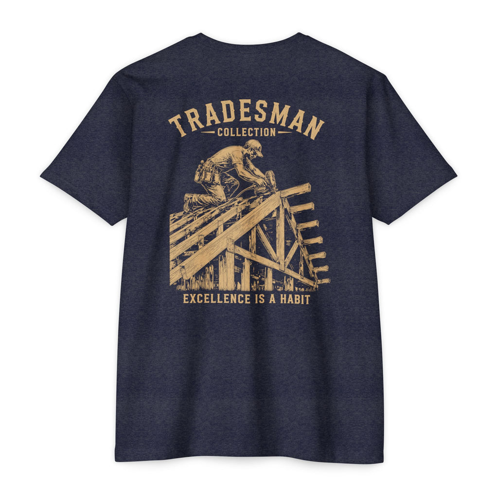 Tradesman Collection Carpenter Graphic T-Shirt | Vintage Construction Tee