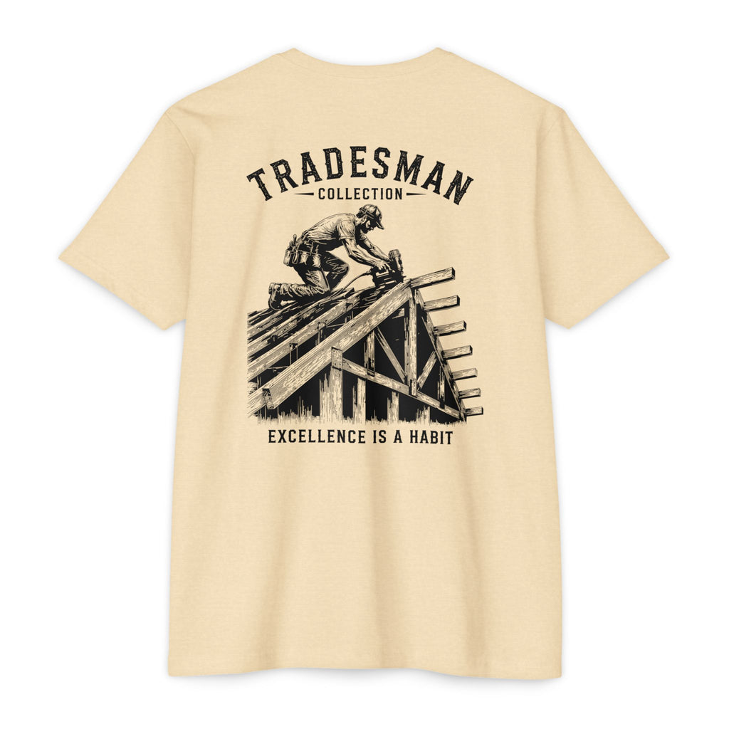 Tradesman Collection Carpenter Graphic T-Shirt | Vintage Construction Tee