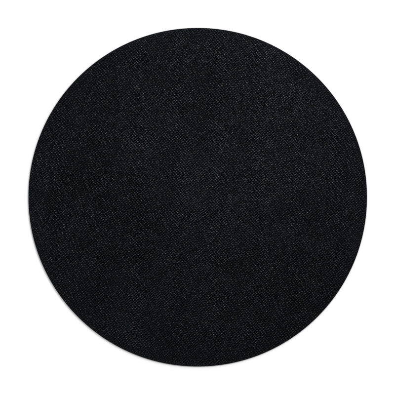 Valward Mountain Mouse Pad — 'OWN YOUR WORTH' Round Gaming & Office Desk Mat