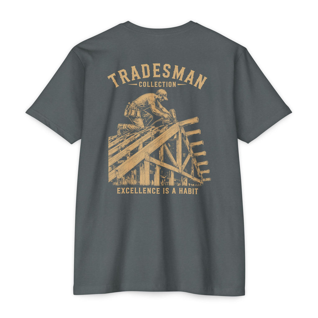 Tradesman Collection Carpenter Graphic T-Shirt | Vintage Construction Tee