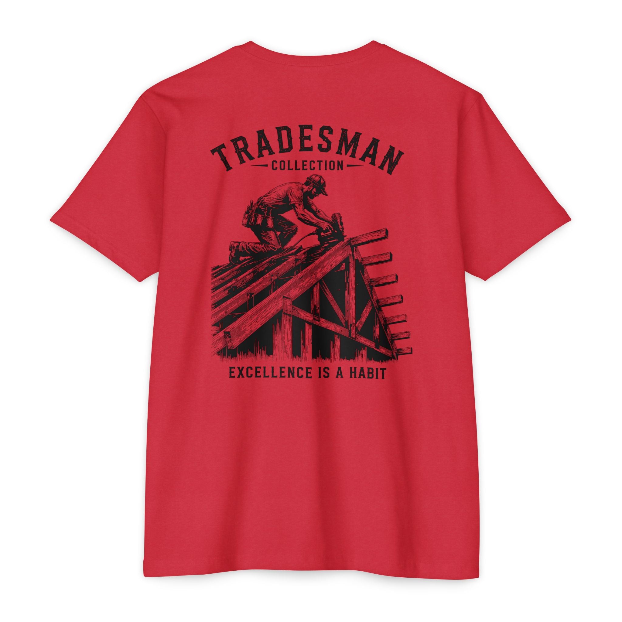 Tradesman Collection Carpenter Graphic T-Shirt | Vintage Construction Tee