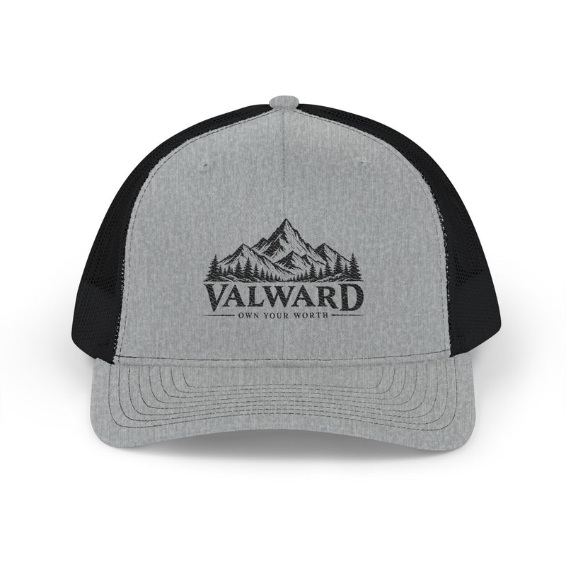 Valward Mountain Logo Trucker Cap