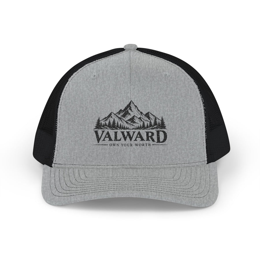 Valward Mountain Logo Trucker Cap